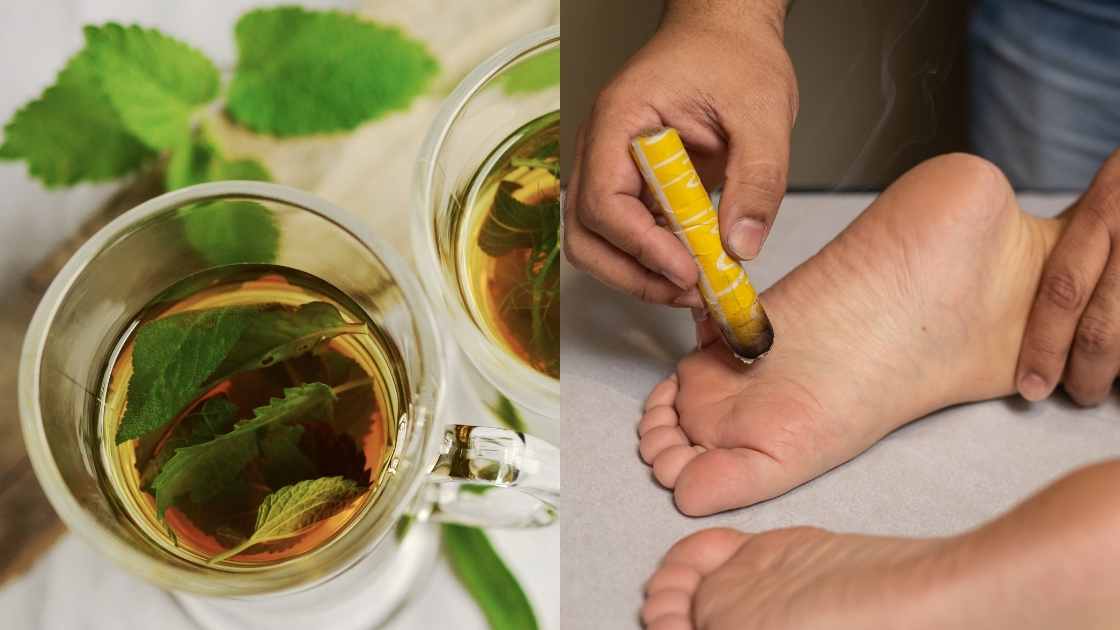 herbal tea and moxibustion herbal tea and moxibustion